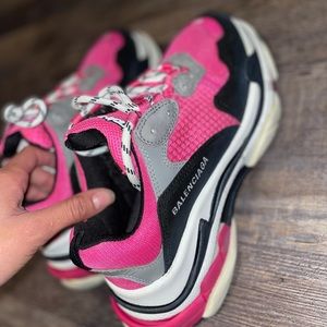 Pink Balenciaga track